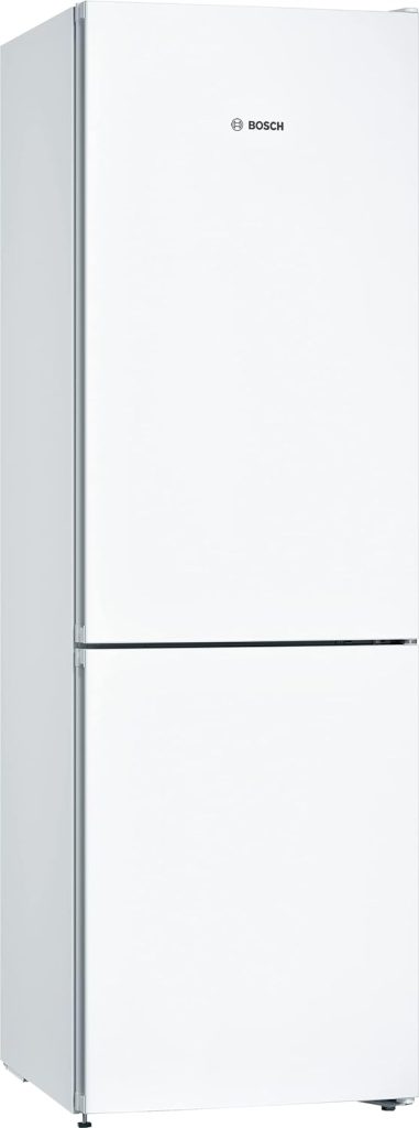 Bosch KGN36VWED Série 4 Réfrigérateur combiné pose-libre - 326 L - 186 x 60 (H x L) - Blanc