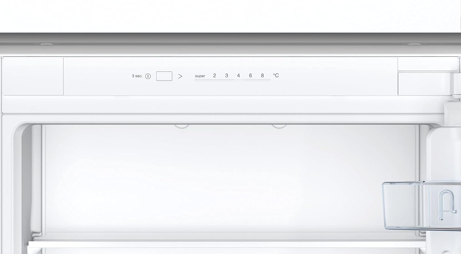 Bosch Serie 2 KIV87NSF0 réfrigérateur-congélateur Intégré (placement) 270 L F Blanc