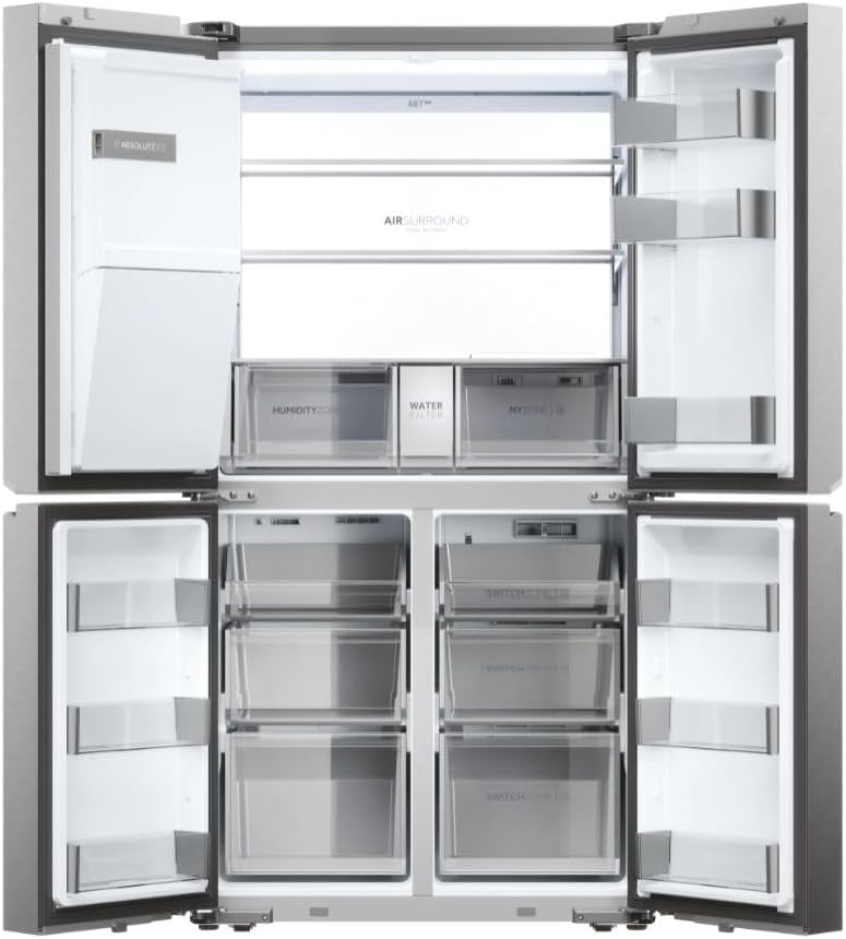 R�FRIG�RATEUR 4 PORTES HAIER HCR7918EIMP