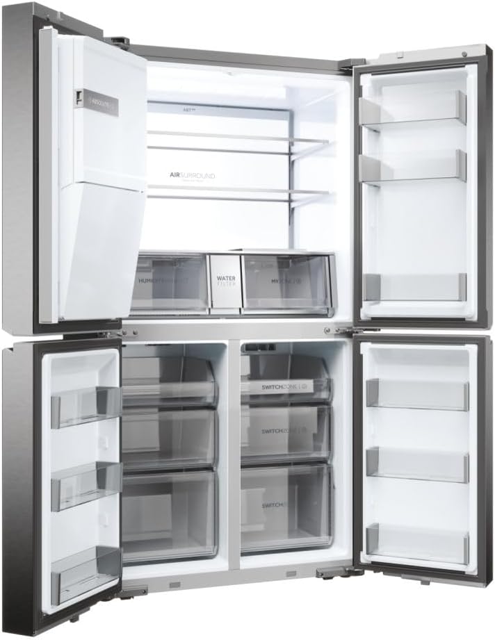 R�FRIG�RATEUR 4 PORTES HAIER HCR7918EIMP