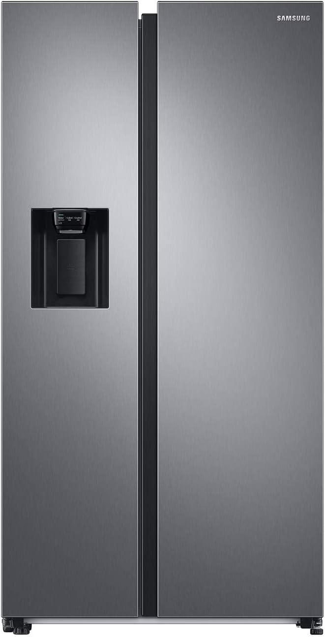 Samsung Réfrigérateur Side by Side RS68A8840S9/EF, Comptoir, No Frost, Twin Cooling Plus™, Distributeur deau, 634L, 91l x 178h x 72p cm           [Classe énergétique F]